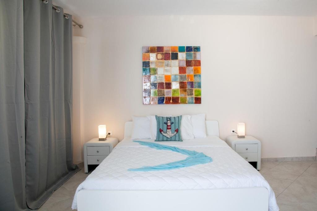 Master bedroom with double bed