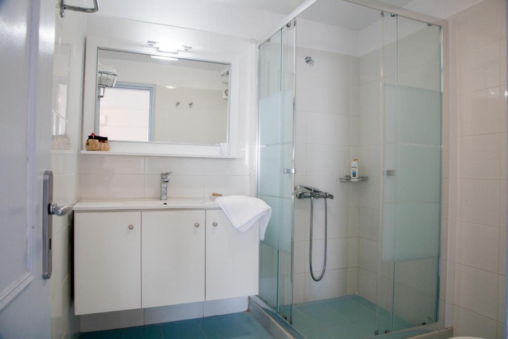 Living area with sunrise sea view